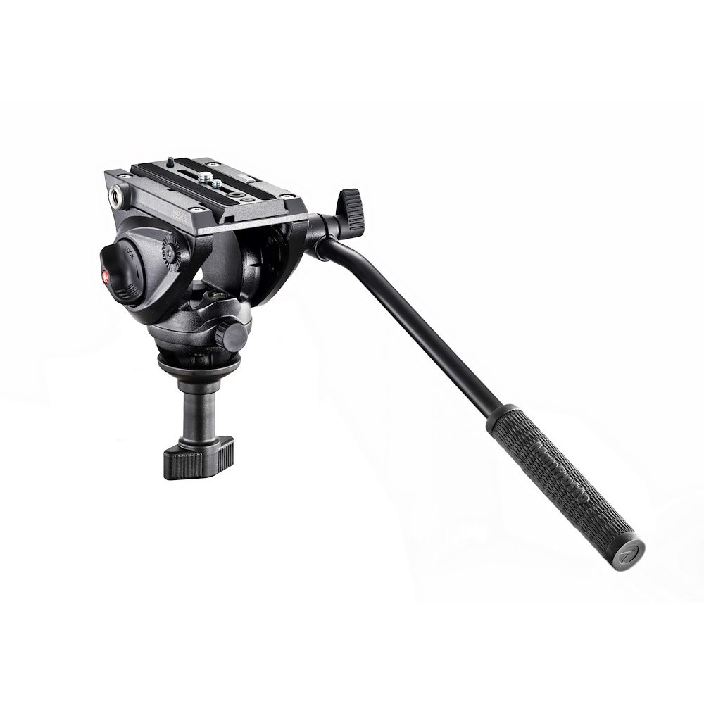 Manfrotto 500 Fluid Video Head with 60mm half ball MVH500A - 1